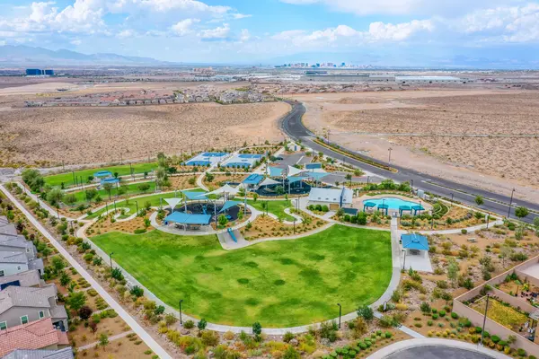 Aerial view of Atessa Park in Inspirada
