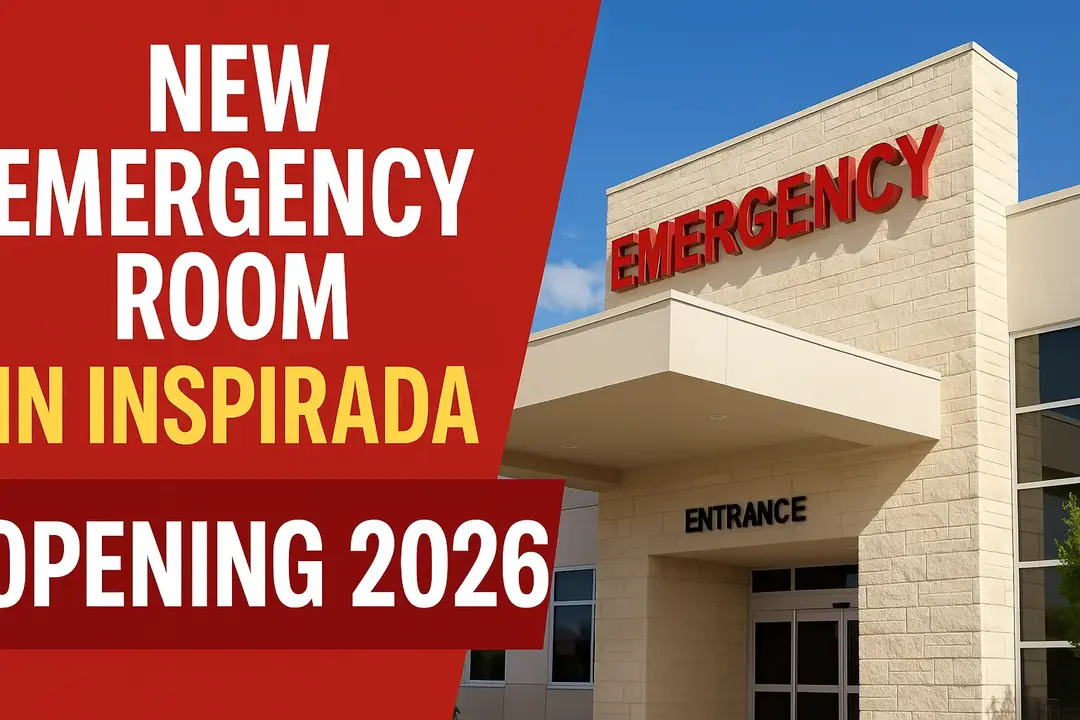 New Inspirada emergency room opening in 2026 at 2475 Via Inspirada in Henderson NV