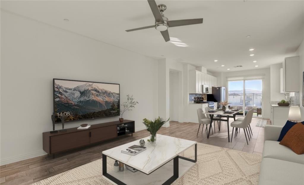 Living Room at 2495 Padulle Place, Inspirada Henderson NV - 2 Bed Home for Sale
