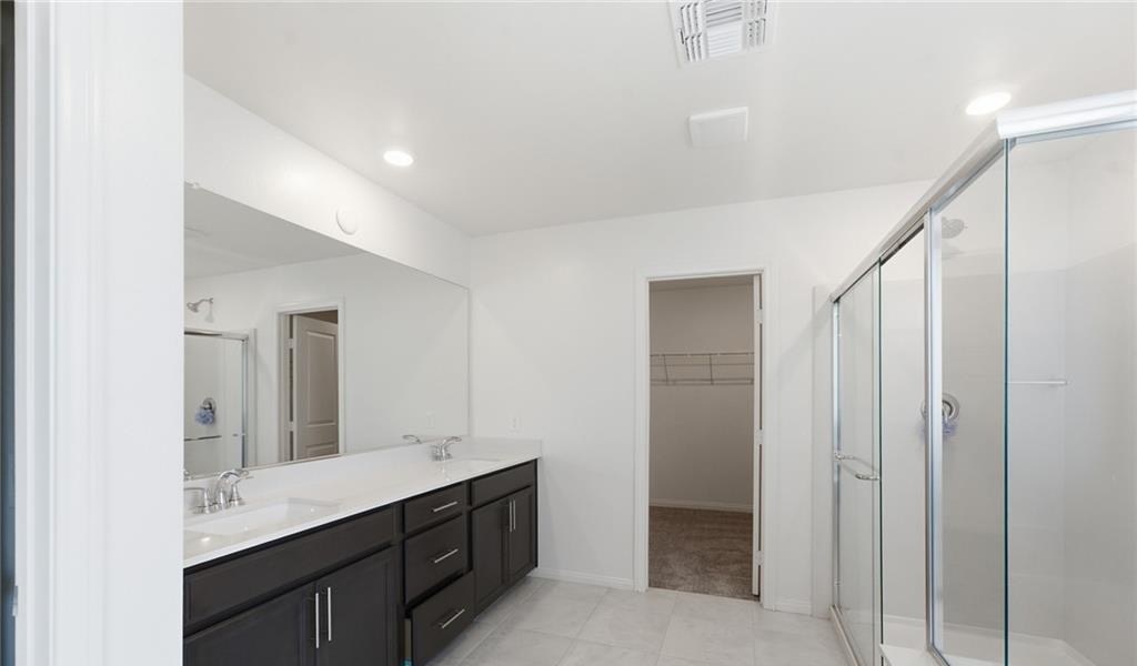Primary Bath at 3749 Battipaglia Avenue, Inspirada Henderson NV - 4 Bed Home for Sale