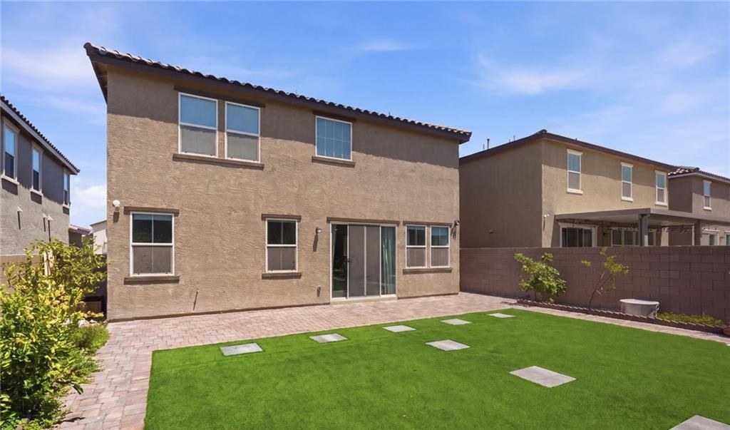 Backyard at 3749 Battipaglia Avenue, Inspirada Henderson NV - 4 Bed Home for Sale