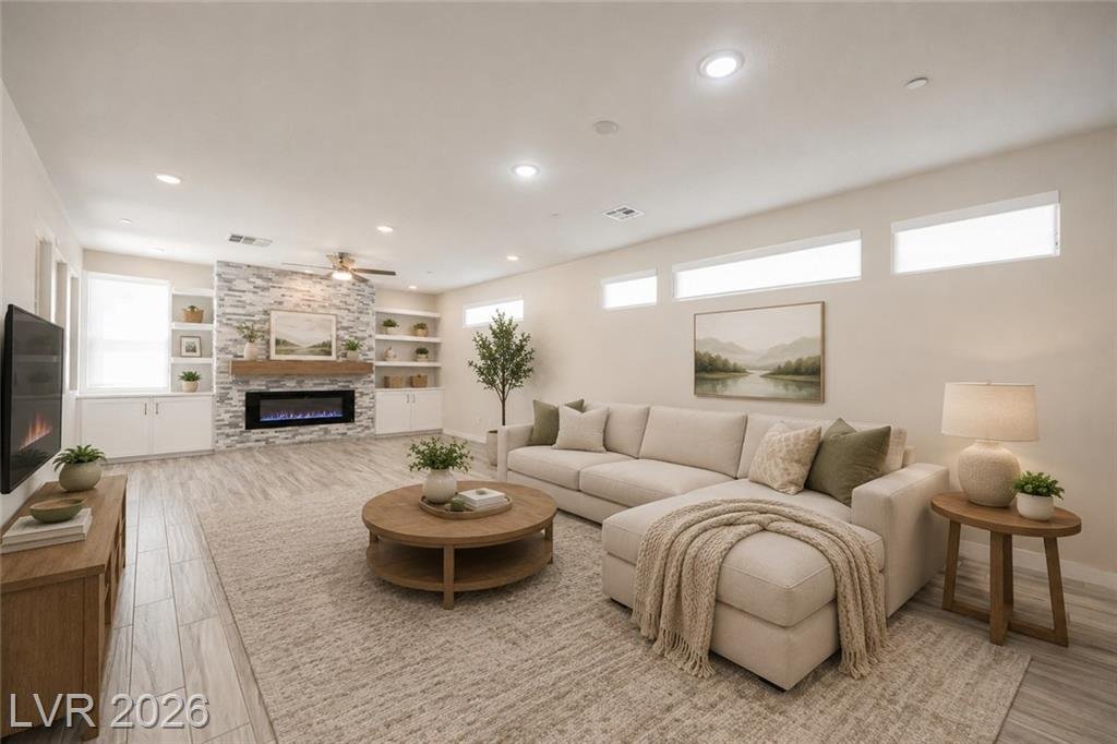 Family Room at 3361 Casalette Lane, Inspirada, Henderson NV