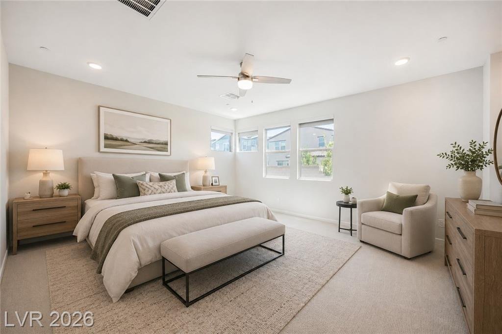 Primary Bedroom at 3361 Casalette Lane, Inspirada, Henderson NV