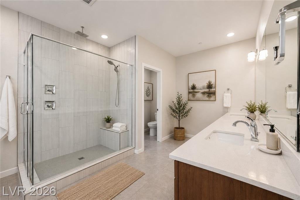 Primary Bath at 3361 Casalette Lane, Inspirada, Henderson NV