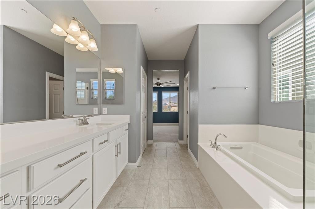 Primary Bath 3 at 2462 Sylvan Hymn Street, Inspirada, Henderson NV