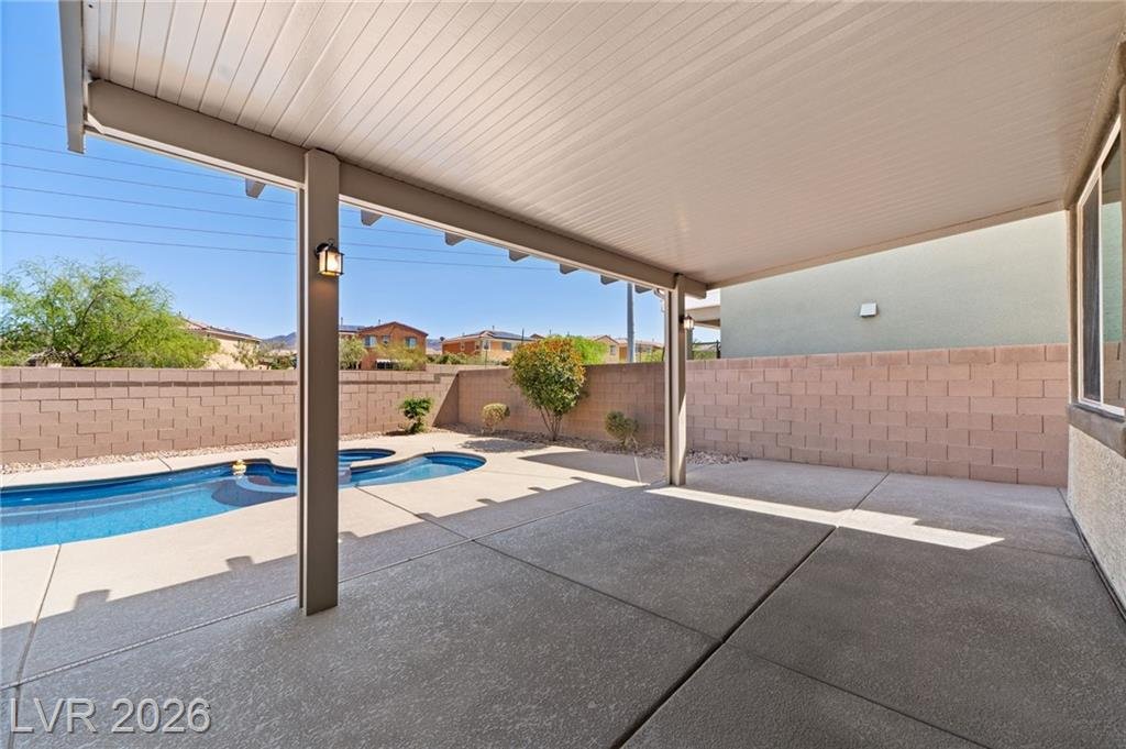 Covered Patio at 2462 Sylvan Hymn Street, Inspirada, Henderson NV