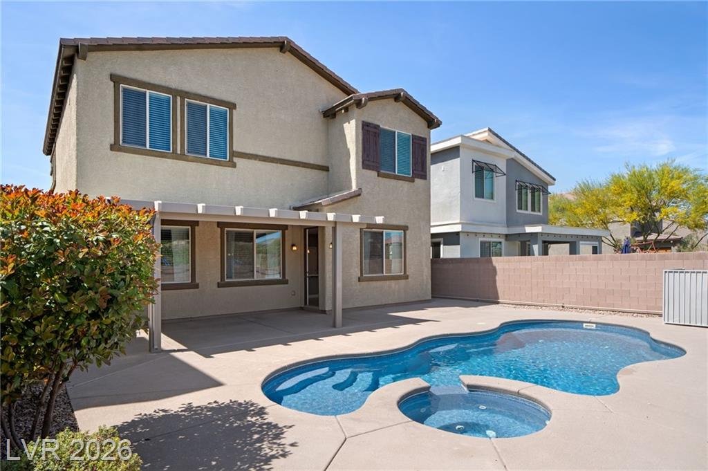 Backyard 3 at 2462 Sylvan Hymn Street, Inspirada, Henderson NV
