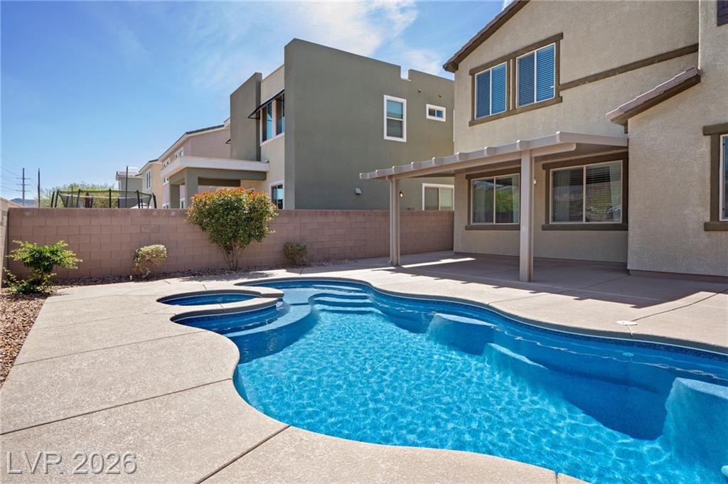 Backyard 4 at 2462 Sylvan Hymn Street, Inspirada, Henderson NV