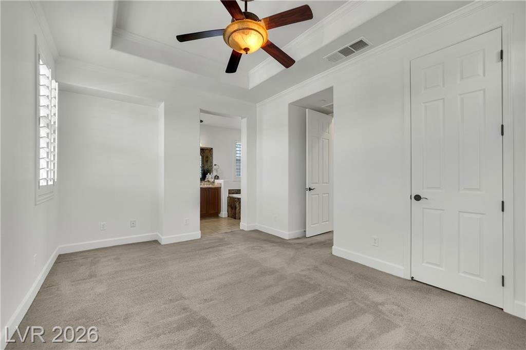 Primary Bedroom at 1866 Via Delle Arti #3103, Inspirada Henderson NV - 2 Bed Home for Sale