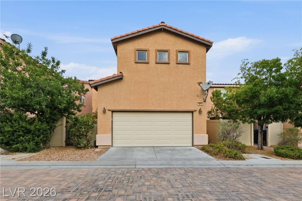 Garage at 1872 Foro Romano Street, Inspirada Henderson NV - 3 Bed Home for Sale