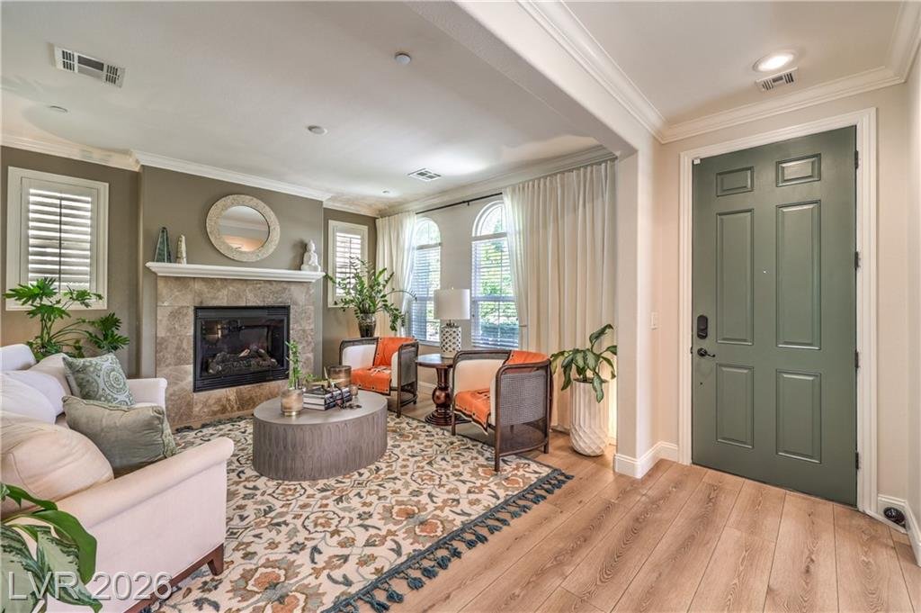 Living Room at 2089 Danzinger Place, Inspirada Henderson NV - 4 Bed Home for Sale