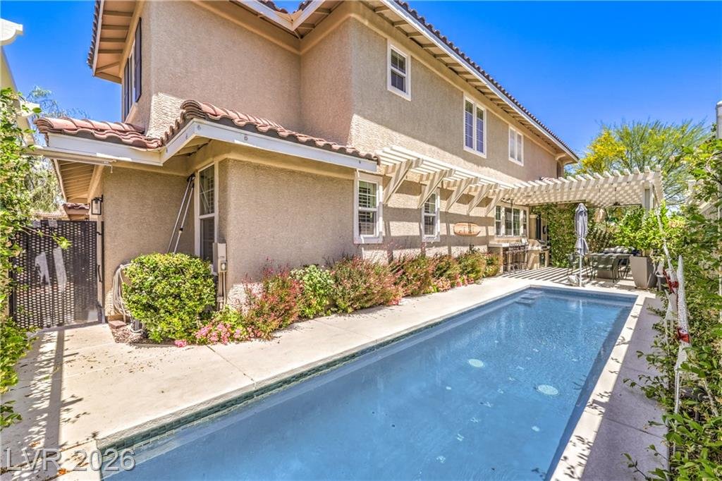 Backyard at 2089 Danzinger Place, Inspirada Henderson NV - 4 Bed Home for Sale