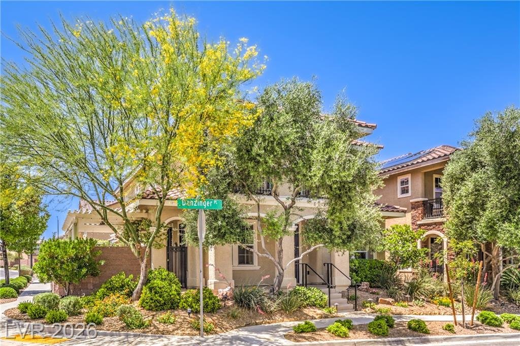 Front Exterior at 2089 Danzinger Place, Inspirada Henderson NV - 4 Bed Home for Sale