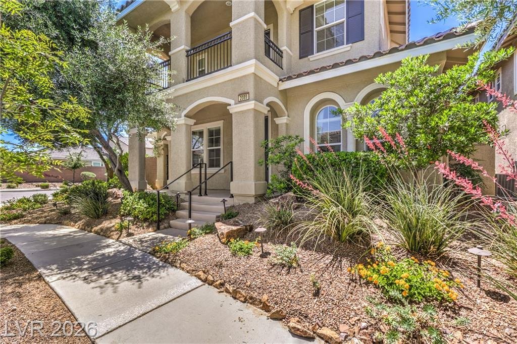 Front Exterior at 2089 Danzinger Place, Inspirada Henderson NV - 4 Bed Home for Sale