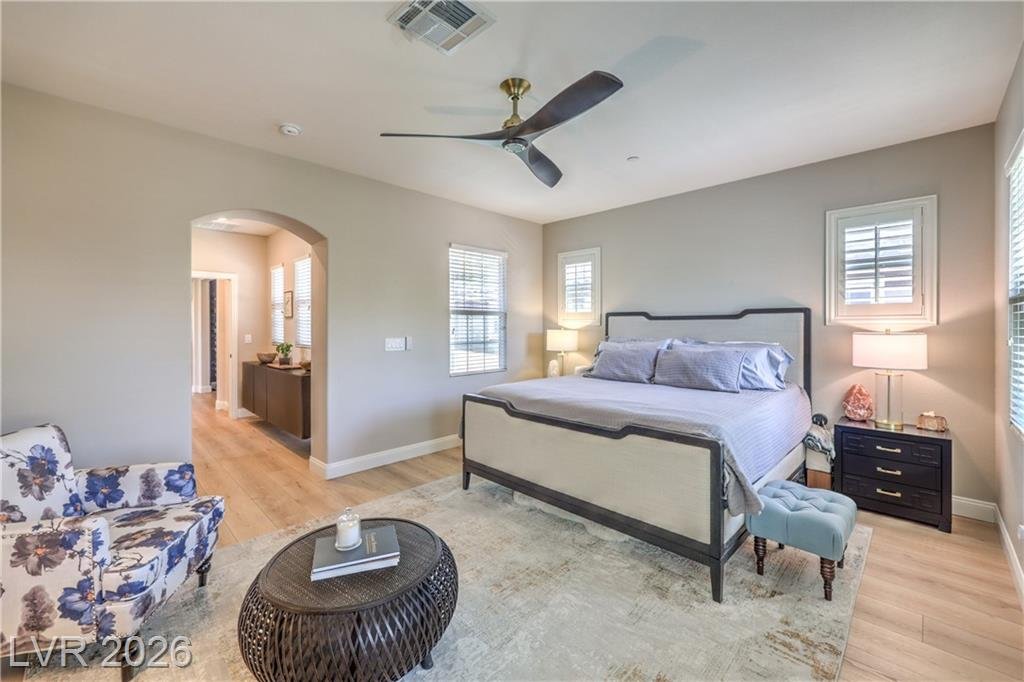 Primary Bedroom at 2089 Danzinger Place, Inspirada Henderson NV - 4 Bed Home for Sale