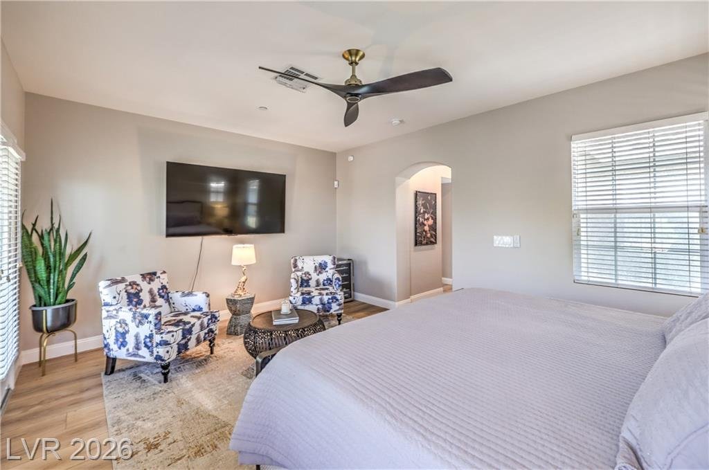 Primary Bedroom at 2089 Danzinger Place, Inspirada Henderson NV - 4 Bed Home for Sale