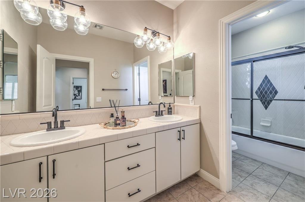 Bathroom at 2089 Danzinger Place, Inspirada Henderson NV - 4 Bed Home for Sale