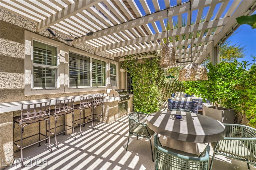 Patio at 2089 Danzinger Place, Inspirada Henderson NV - 4 Bed Home for Sale