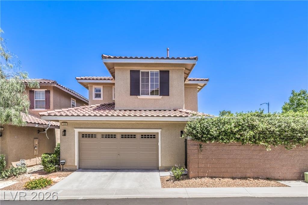 Front Exterior at 2089 Danzinger Place, Inspirada Henderson NV - 4 Bed Home for Sale