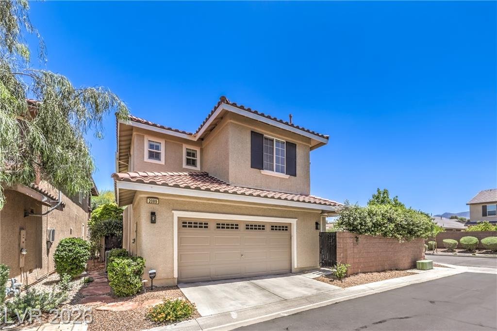 Front Exterior at 2089 Danzinger Place, Inspirada Henderson NV - 4 Bed Home for Sale