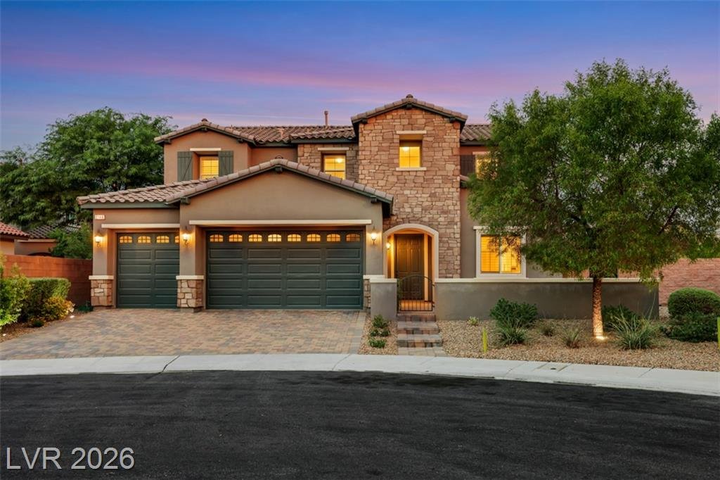 Front Exterior at 2146 Katesbridge Court, Inspirada Henderson NV - 4 Bed Home for Sale