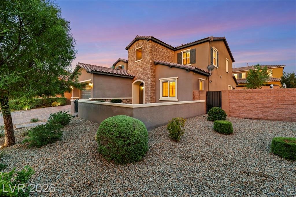 Front Exterior at 2146 Katesbridge Court, Inspirada Henderson NV - 4 Bed Home for Sale