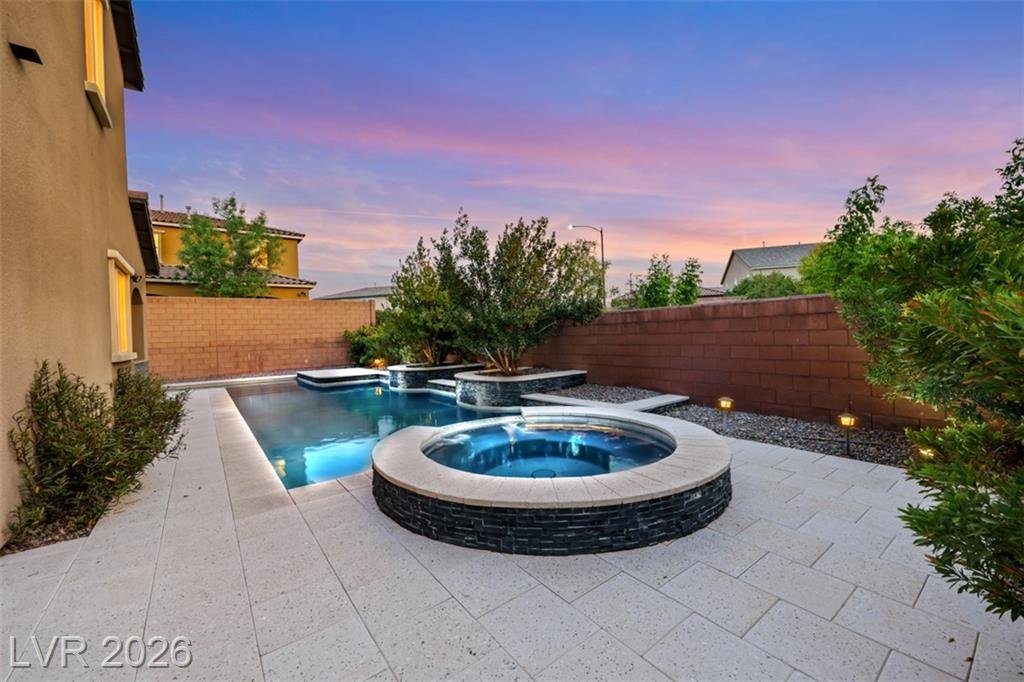 Backyard at 2146 Katesbridge Court, Inspirada Henderson NV - 4 Bed Home for Sale