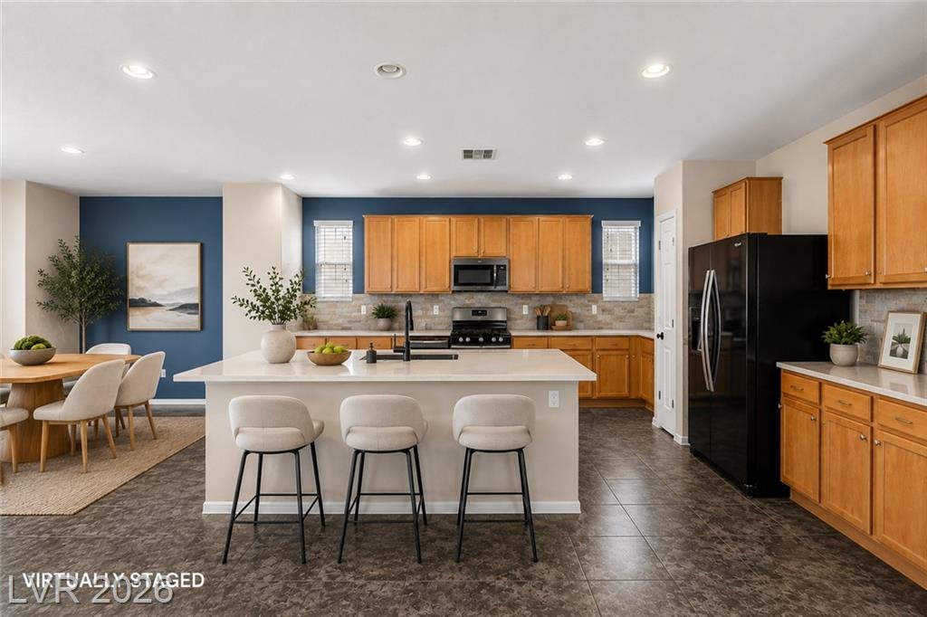 Kitchen at 2352 Via Alicante, Inspirada Henderson NV - 3 Bed Home for Sale