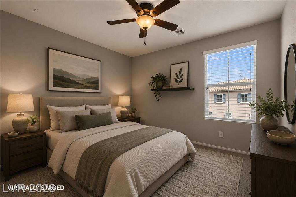 Bedroom at 2352 Via Alicante, Inspirada Henderson NV - 3 Bed Home for Sale