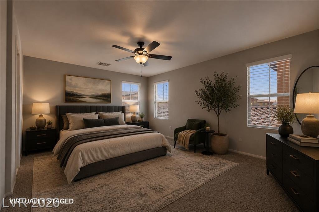 Primary Bedroom at 2352 Via Alicante, Inspirada Henderson NV - 3 Bed Home for Sale