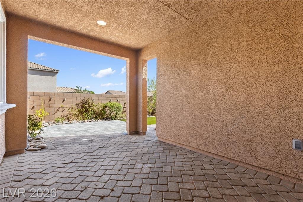 Patio at 2352 Via Alicante, Inspirada Henderson NV - 3 Bed Home for Sale