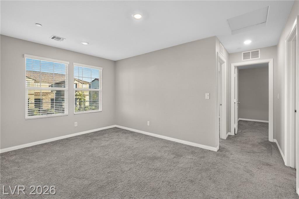 Second secondary bedroom with corner windows