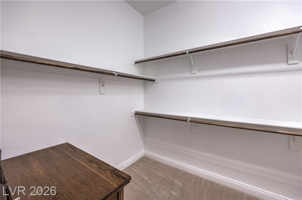 Owner's suite walk-in closet