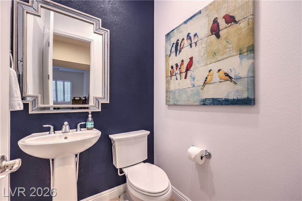Guest powder bathroom