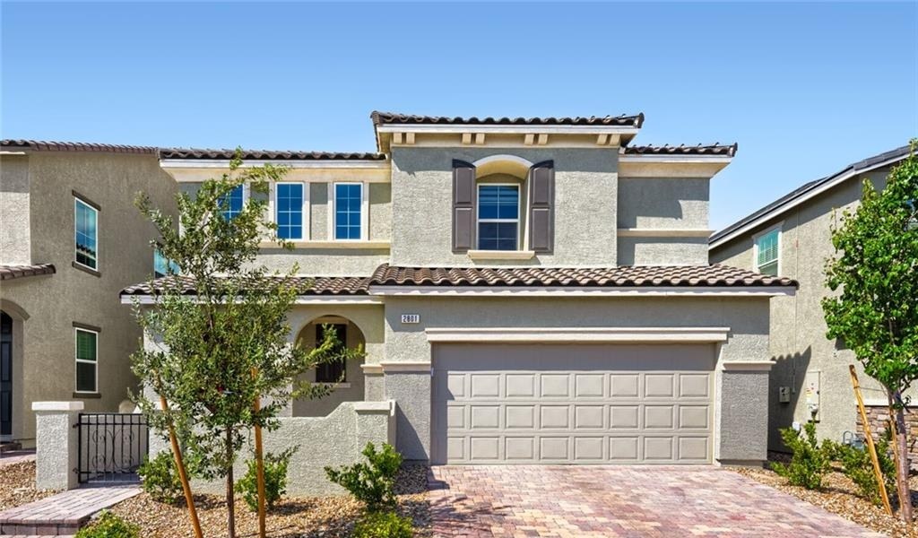 Front Exterior at 2801 Gallarate Drive, Inspirada Henderson NV - 5 Bed Home for Sale