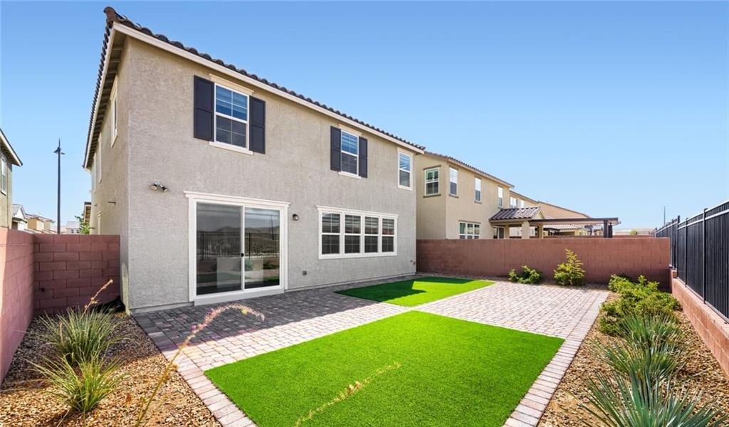 Backyard at 2801 Gallarate Drive, Inspirada Henderson NV - 5 Bed Home for Sale