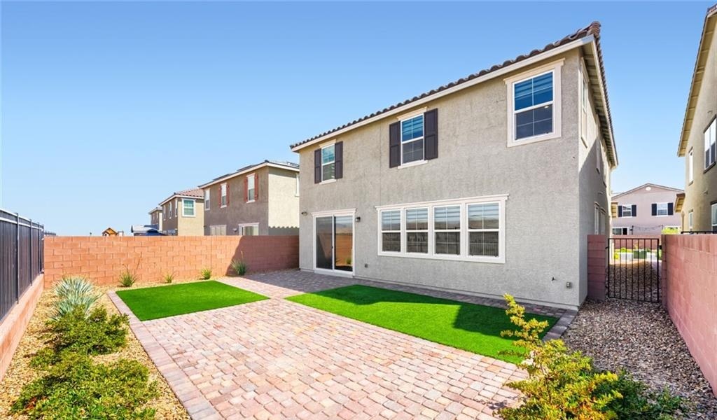 Backyard at 2801 Gallarate Drive, Inspirada Henderson NV - 5 Bed Home for Sale