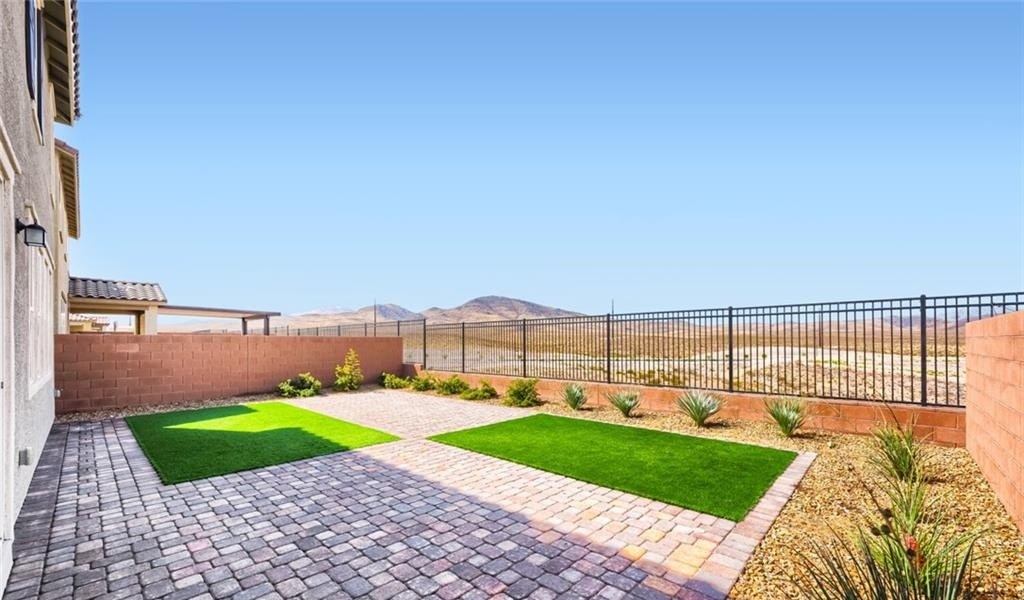 Backyard at 2801 Gallarate Drive, Inspirada Henderson NV - 5 Bed Home for Sale