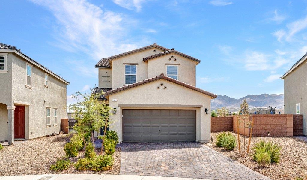 Front Exterior at 2852 Frabiele Street, Inspirada Henderson NV - 4 Bed Home for Sale