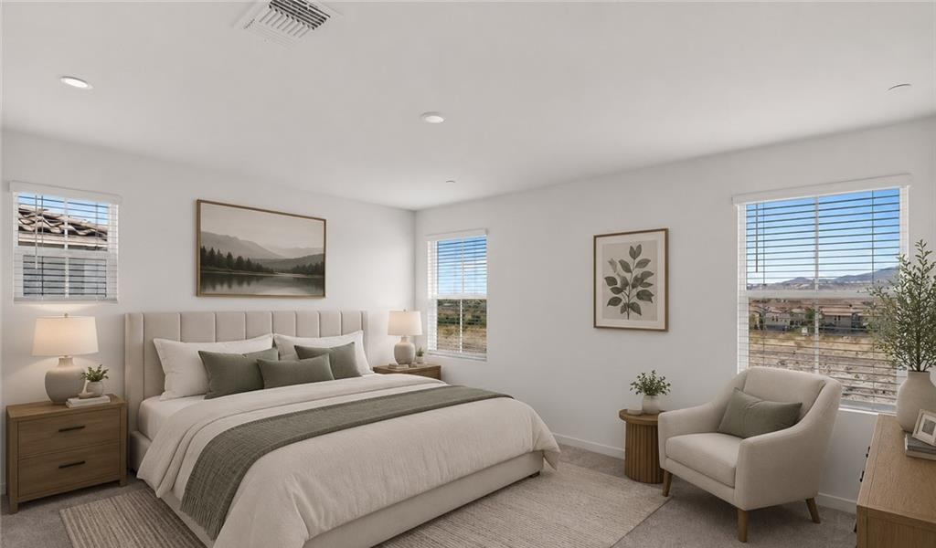 Primary Bedroom at 2852 Frabiele Street, Inspirada Henderson NV - 4 Bed Home for Sale