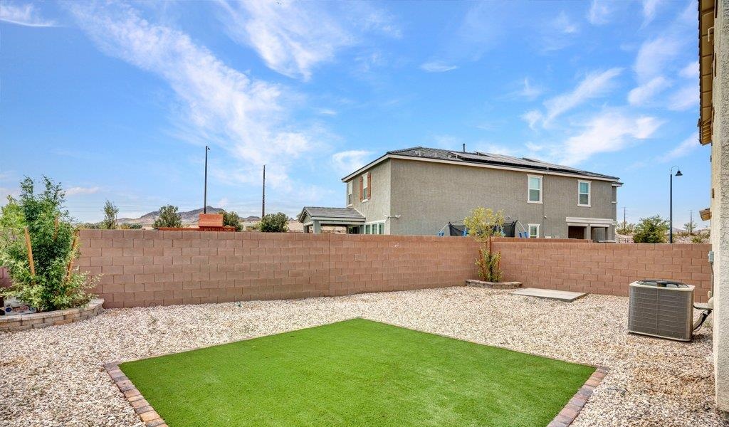 Backyard at 2852 Frabiele Street, Inspirada Henderson NV - 4 Bed Home for Sale