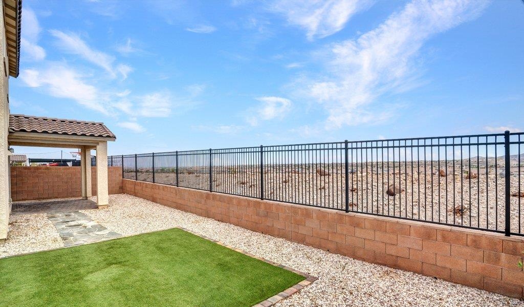 Backyard at 2852 Frabiele Street, Inspirada Henderson NV - 4 Bed Home for Sale
