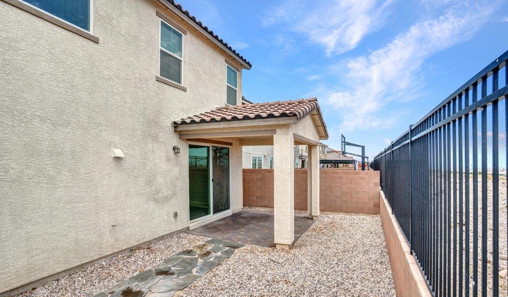 Backyard at 2852 Frabiele Street, Inspirada Henderson NV - 4 Bed Home for Sale