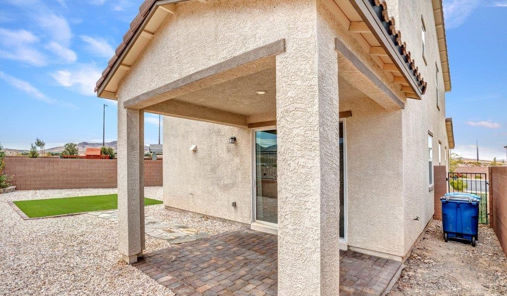 Patio at 2852 Frabiele Street, Inspirada Henderson NV - 4 Bed Home for Sale