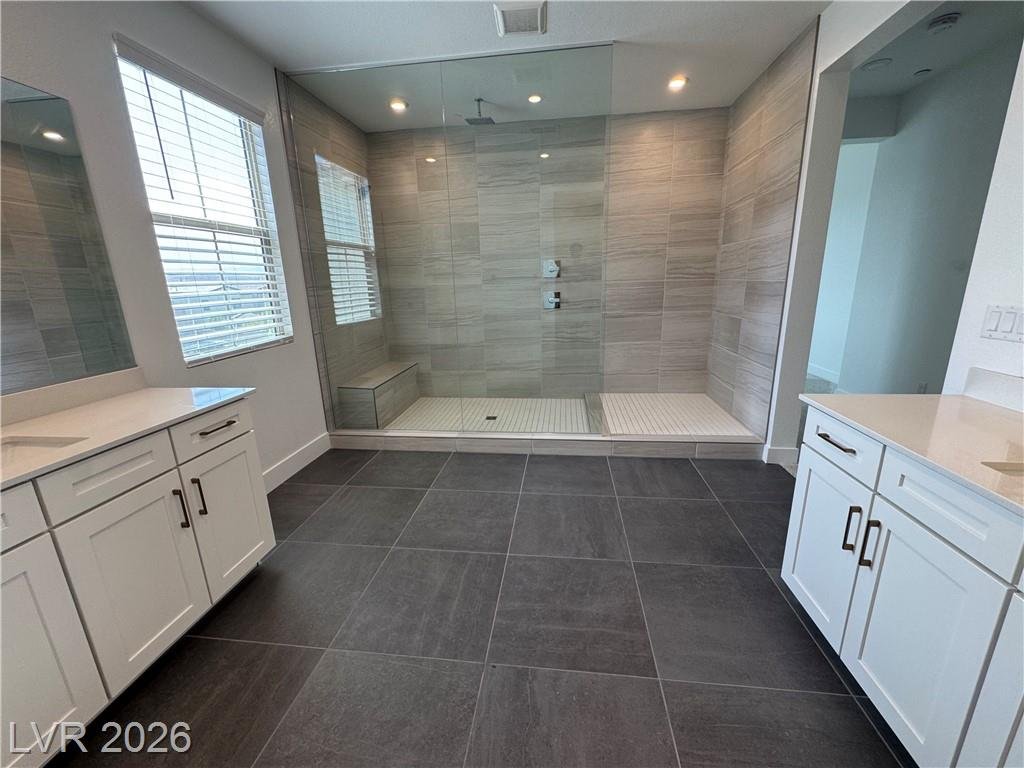 Primary Bath at 3393 Ponicelli Lane, Inspirada, Henderson NV 89044