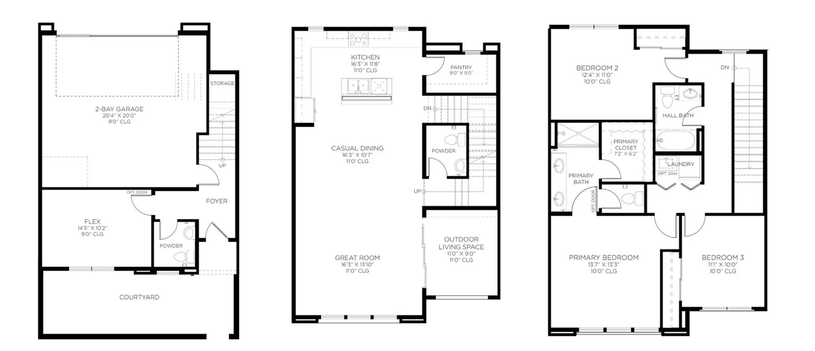 Divini floor plan at Amiata by Toll Brothers in Inspirada, Henderson NV