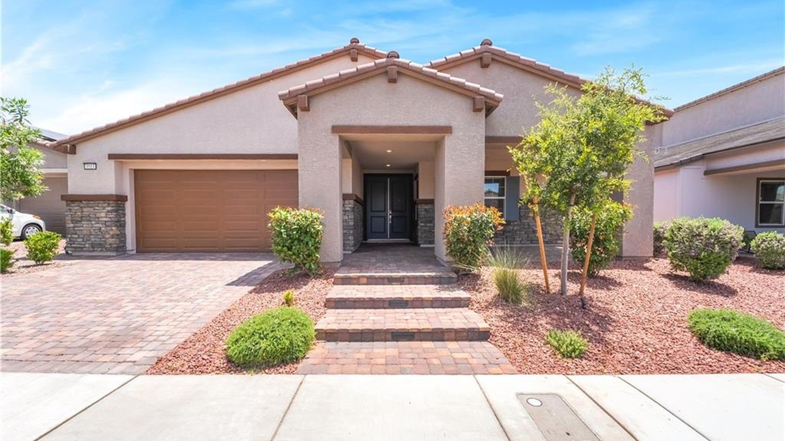 Front exterior of 3513 Lamberto Cliff Way, Inspirada, Henderson NV