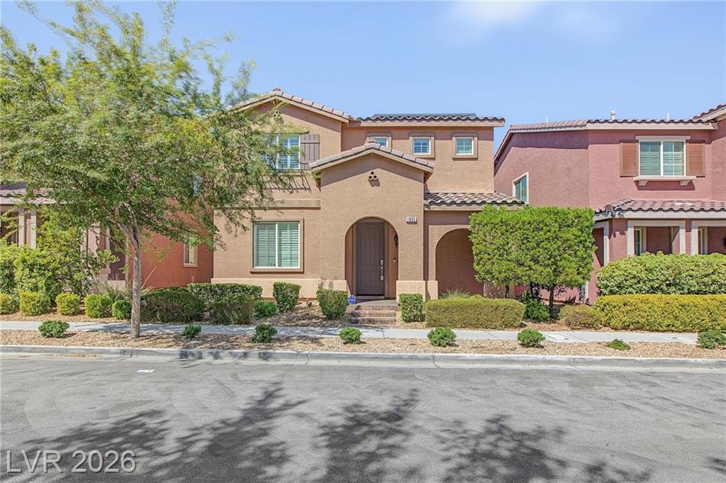 Front Exterior of this Inspirada home in Henderson, Nevada