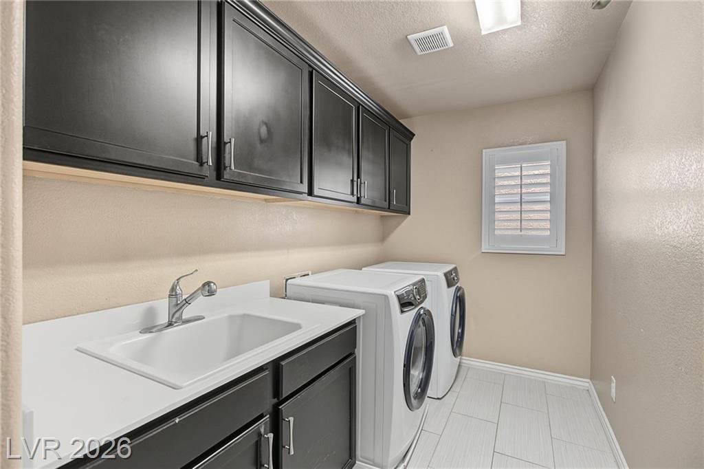 Laundry of this Inspirada home in Henderson, Nevada