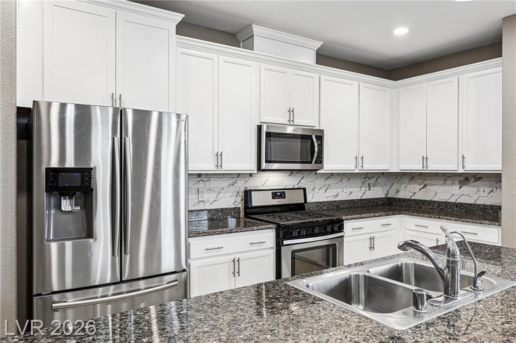 Kitchen of this Inspirada home in Henderson, Nevada